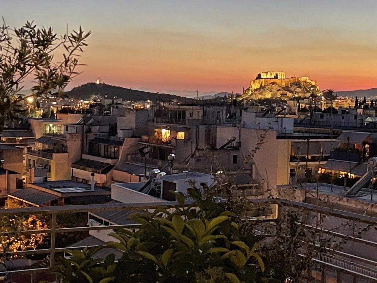 Parthenon Sunset Apartment Atena Exterior foto