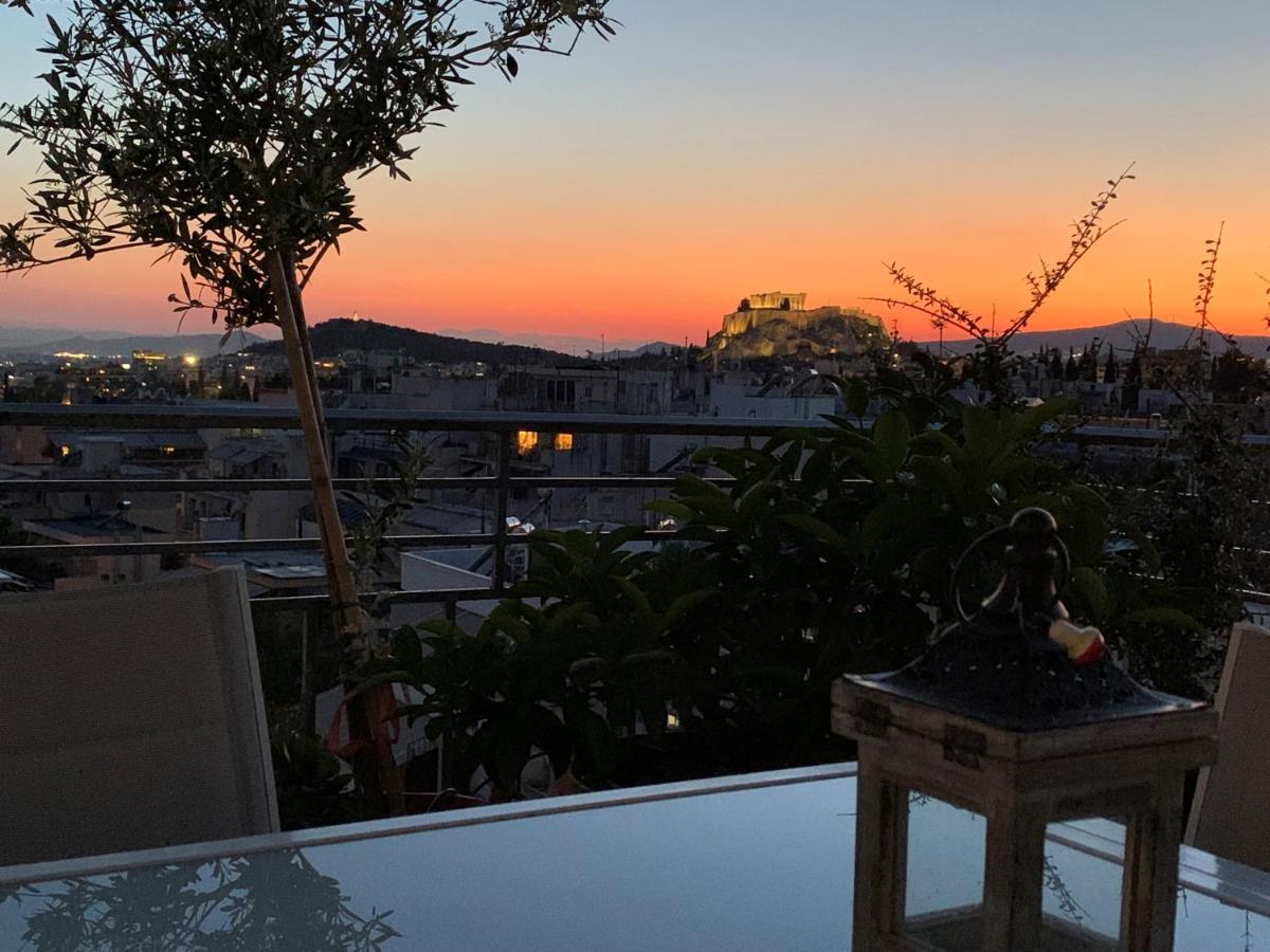 Parthenon Sunset Apartment Atena Exterior foto