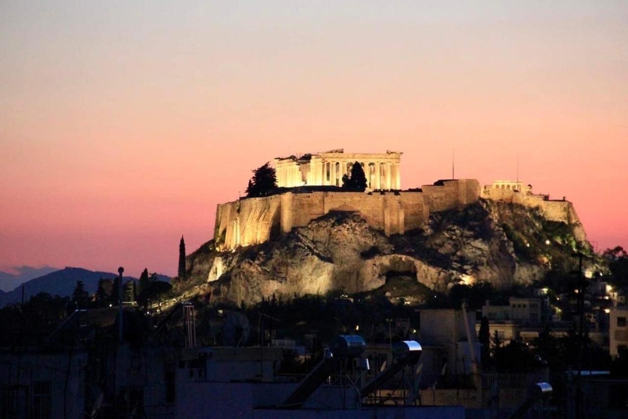 Parthenon Sunset Apartment Atena Exterior foto